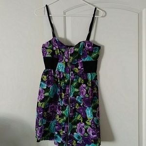 Floral cocktail dress